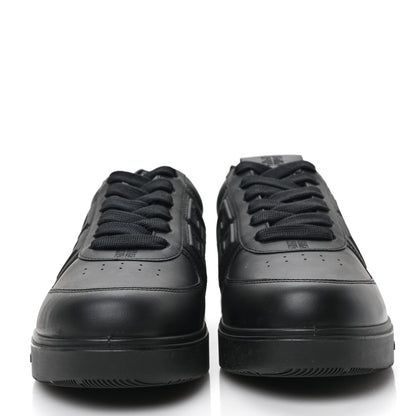 Givenchy Calfskin Women G4 Low Top Sneakers 37.5 Black 2 of 9