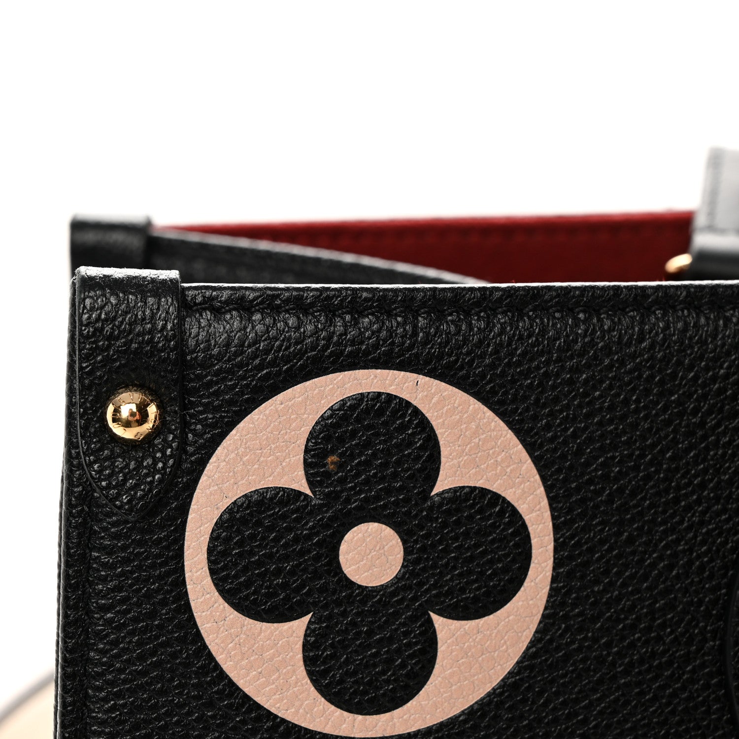Louis Vuitton Empreinte Monogram Giant Onthego MM Black Beige 11 of 12