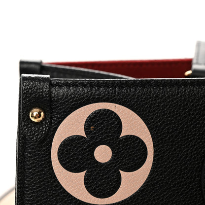 Louis Vuitton Empreinte Monogram Giant Onthego MM Black Beige 11 of 12