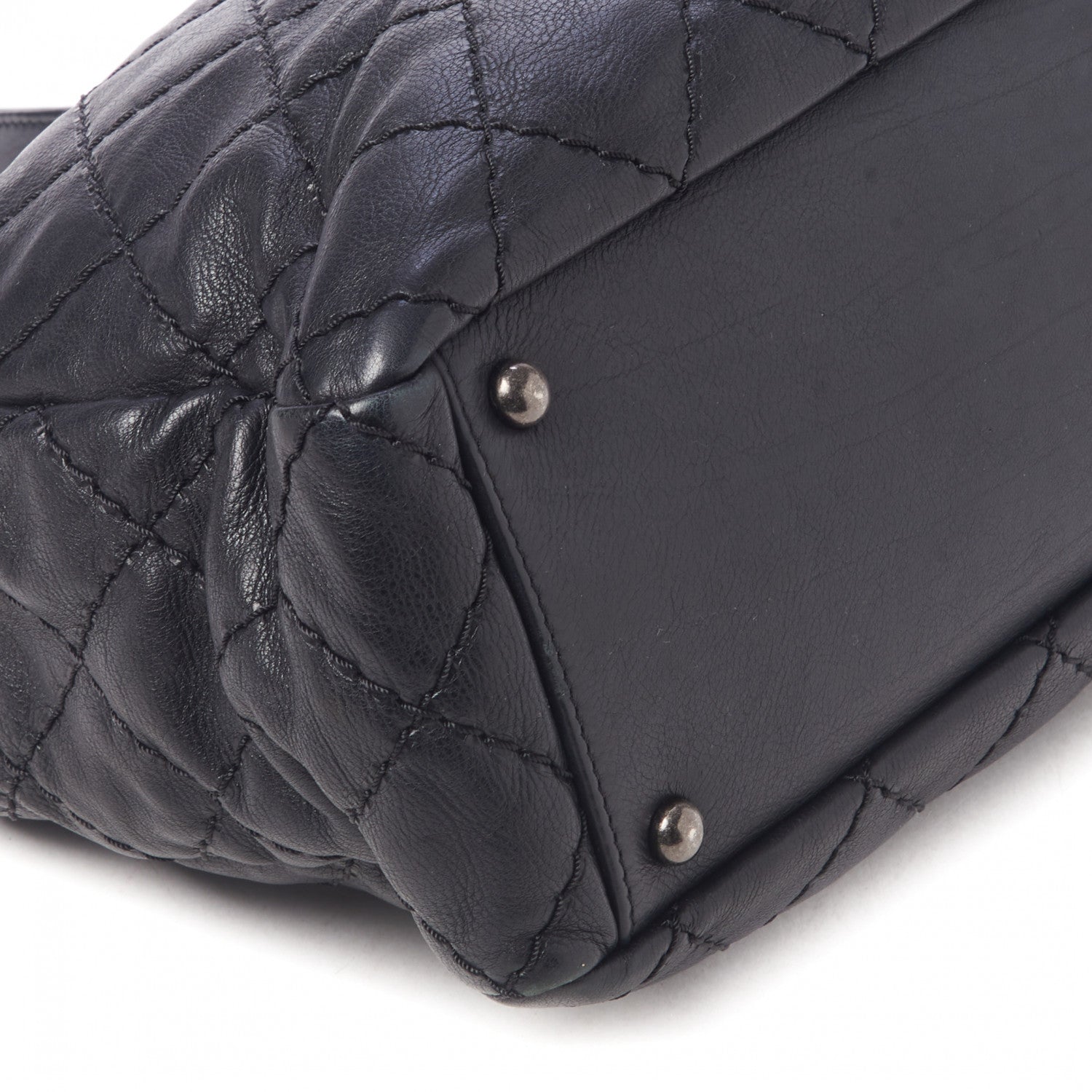 Chanel Calfskin Medium Stitch It Tote Black 5 of 9