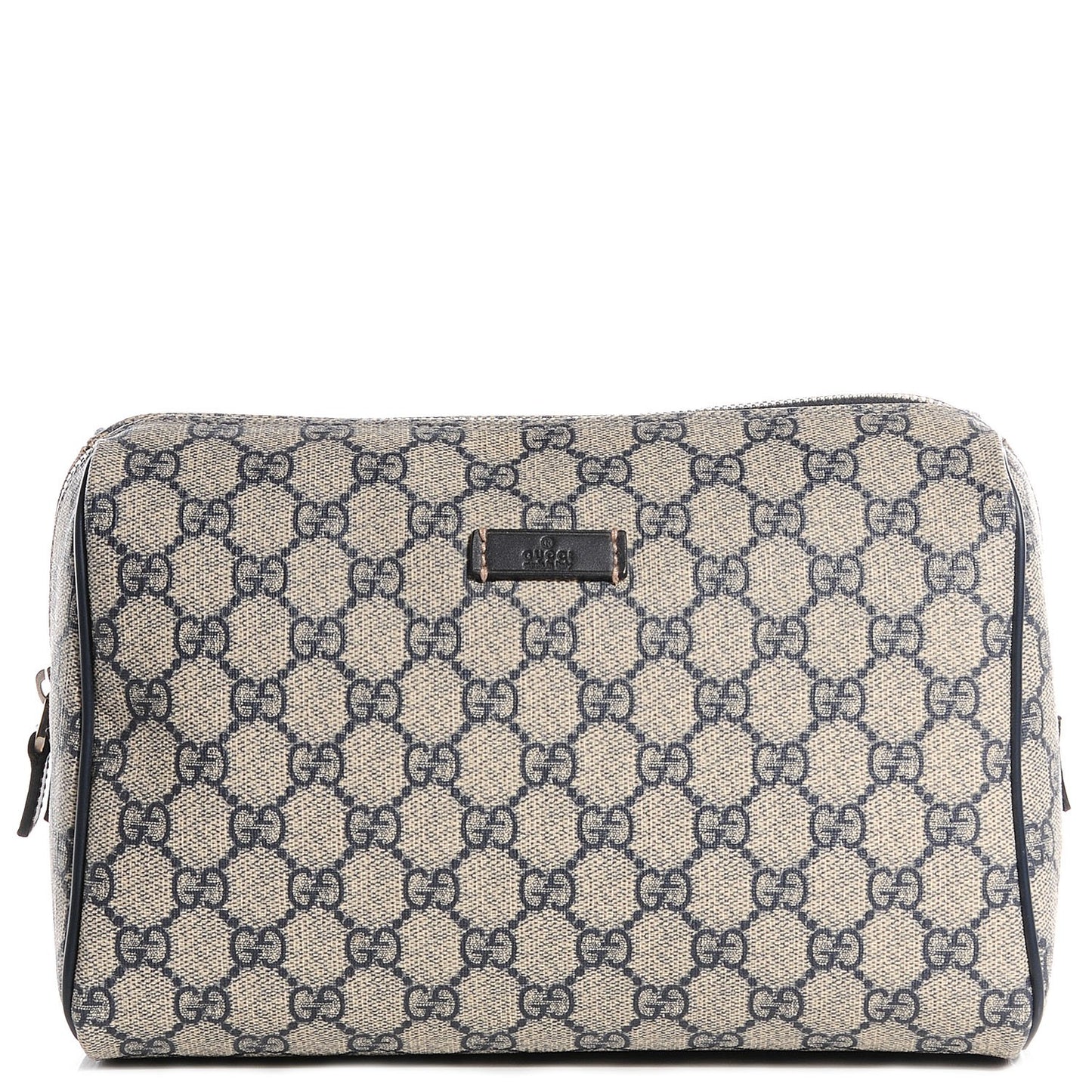 GG Plus Monogram Large Toiletry Case Navy