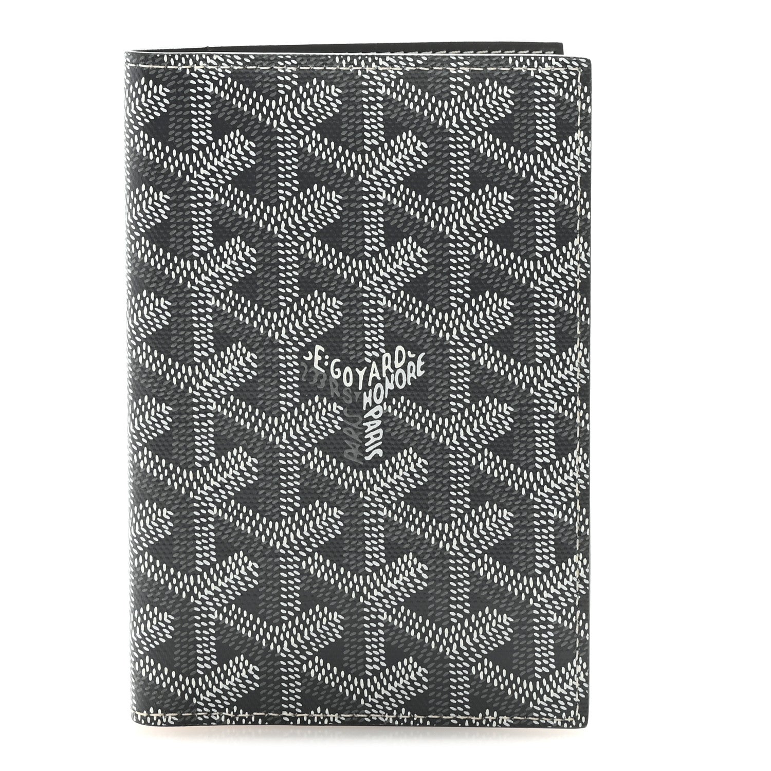 Goyard Goyardine Passport Wallet Grey 1 of 14