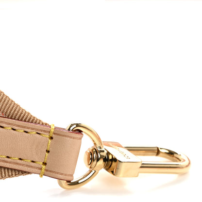 Louis Vuitton Jacquard Speedy Bandouliere 20 Shoulder Strap Pink Orange 6 of 8