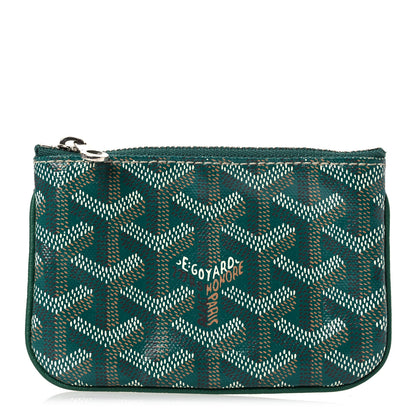 Goyard Goyardine Nano Senat Key Pouch Green 1 of 8