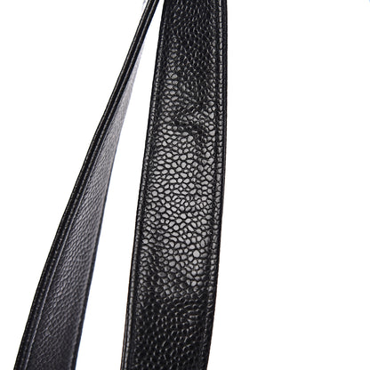 Chanel Caviar Large CC Shoulder Bag Black 12 of 17