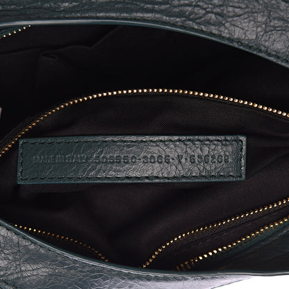 Balenciaga Agneau Classic Gold Hardware City Vert Malachite 7 of 10