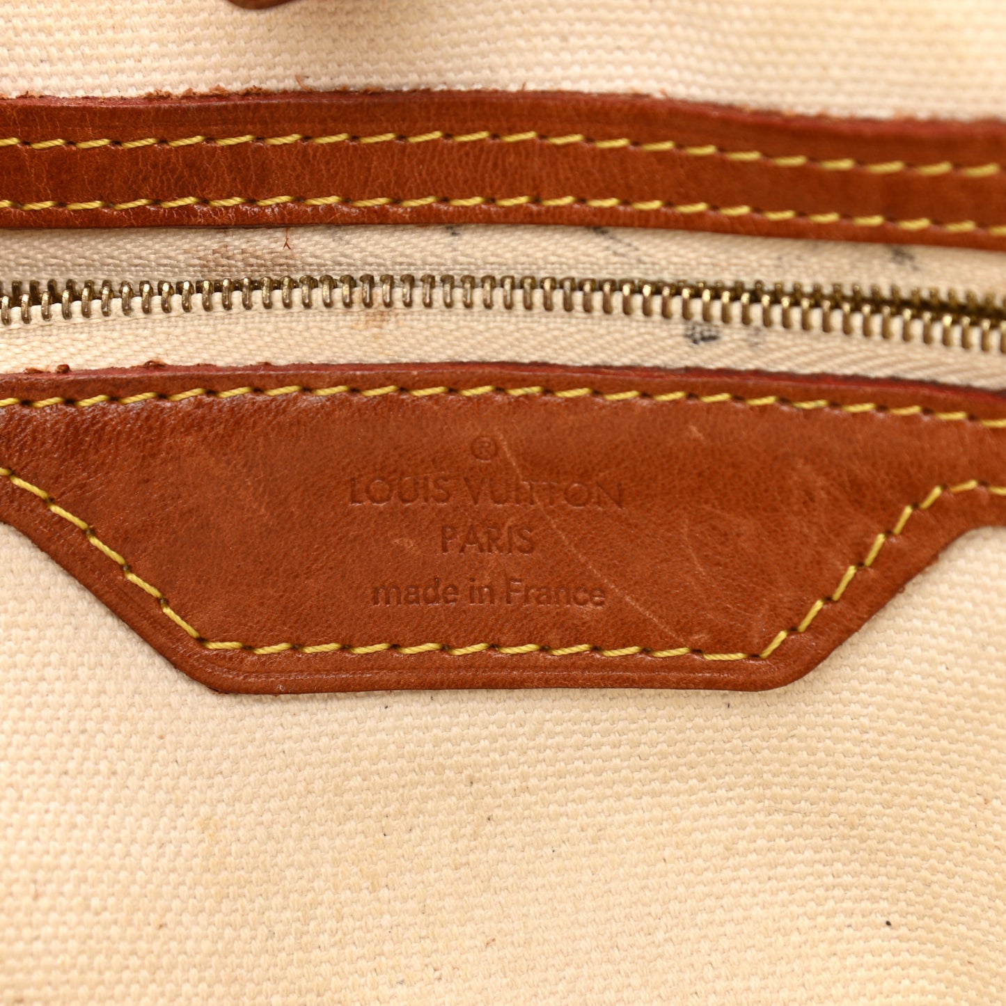 Monogram Rayures Tisse Sac PM