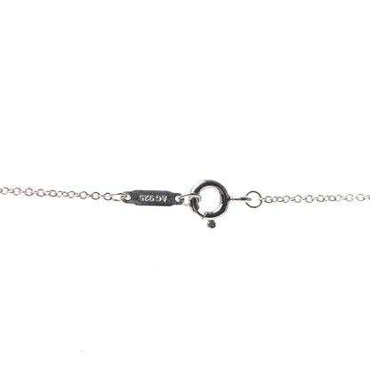 Tiffany Sterling Silver Black Onyx Pearl Ziegfeld Daisy Pendant Necklace 4 of 6