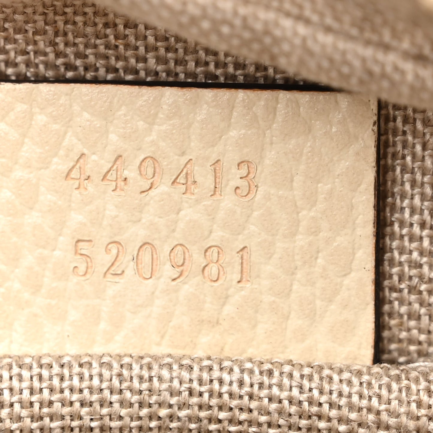 Monogram Dollar Calfskin Mini Bree Messenger Bag Beige Ebony Avoire