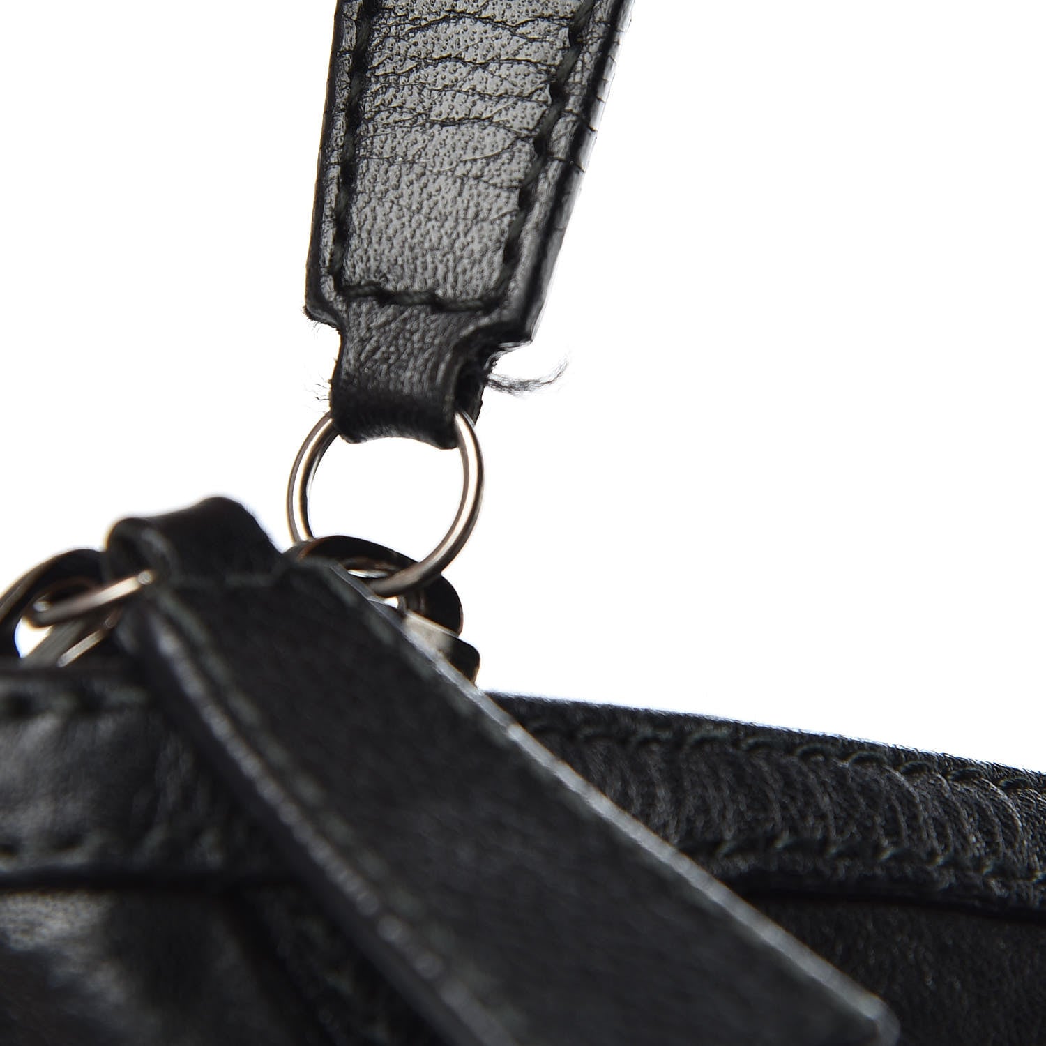 Saint Laurent Calfskin Sac Hamptons Weekender Bag Black 16 of 24