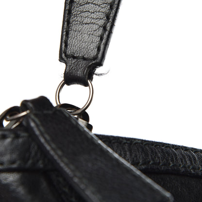 Saint Laurent Calfskin Sac Hamptons Weekender Bag Black 16 of 24