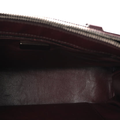 Prada Saffiano Small Galleria Double Zip Tote Granato 5 of 9