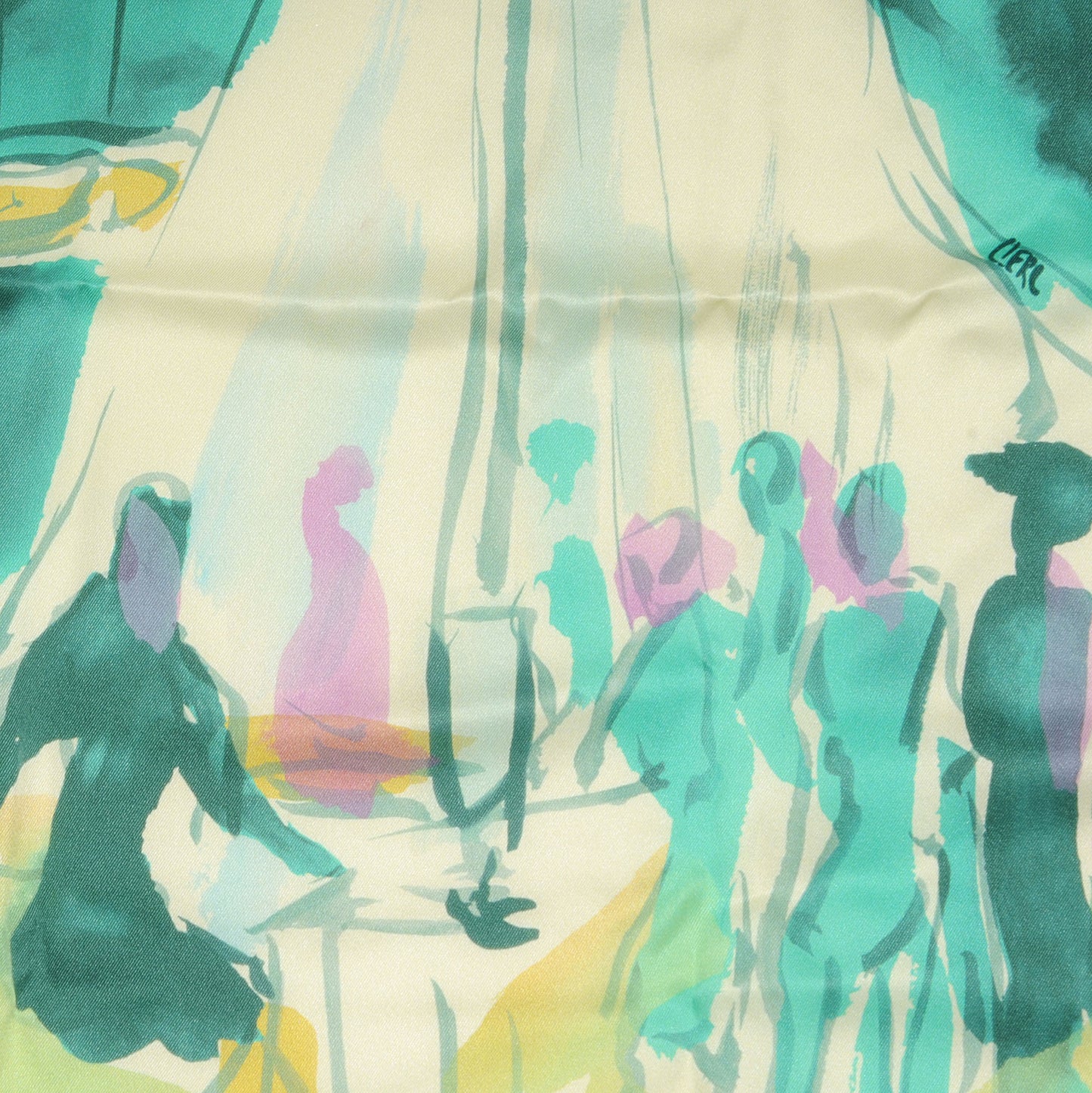 Silk Sur Les Rives Du Leman Scarf 70