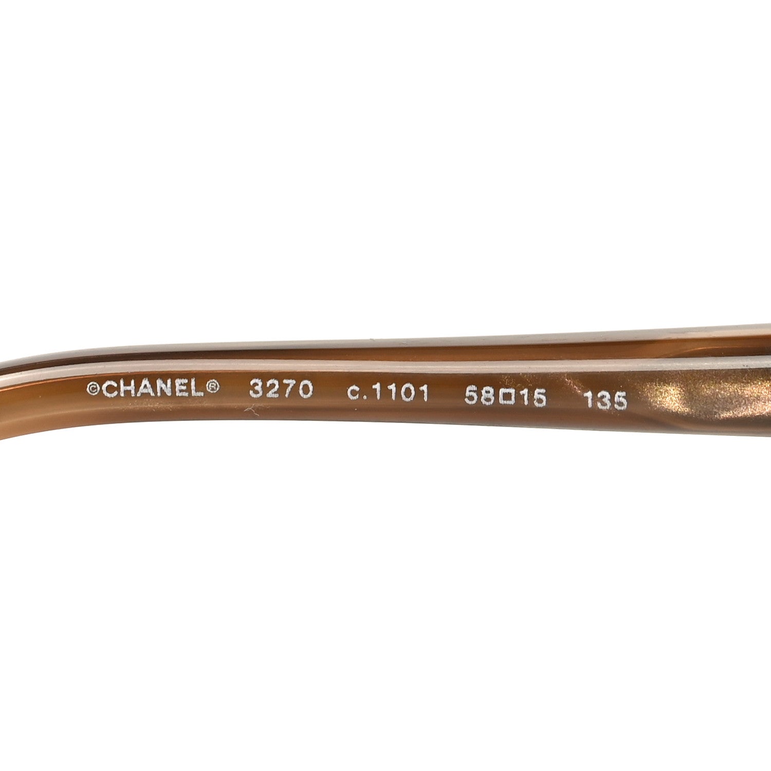 Chanel Acetate Polarized Bijou Cat Eye Sunglasses 3270 Tortoise 5 of 7