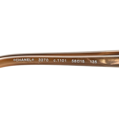 Chanel Acetate Polarized Bijou Cat Eye Sunglasses 3270 Tortoise 5 of 7