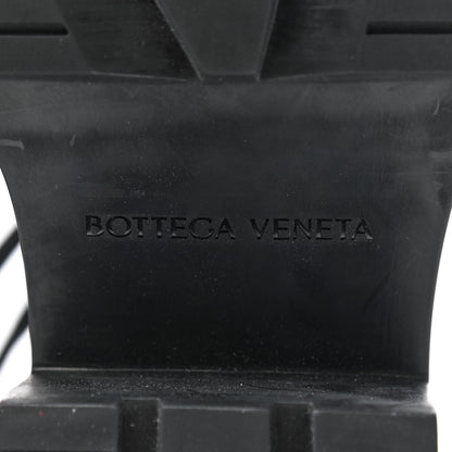 Bottega Veneta Calfskin The Lug Lace Up Ankle Boots 38.5 Black 6 of 6