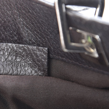 Gucci Monogram Tote Dark Brown 7 of 14