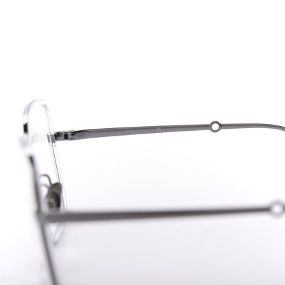 Chanel Square Removable Pearl Chain Eyeglasses 2195 Silver 6 of 10