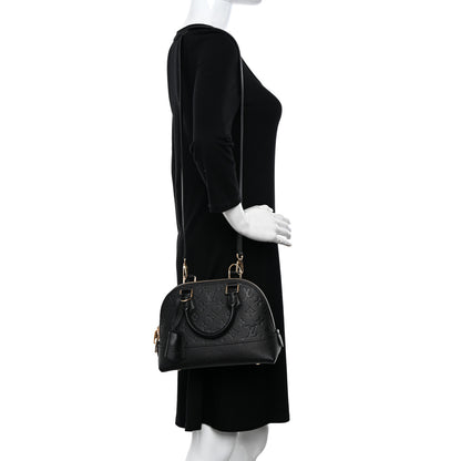 Louis Vuitton Empreinte Neo Alma BB Black 2 of 9
