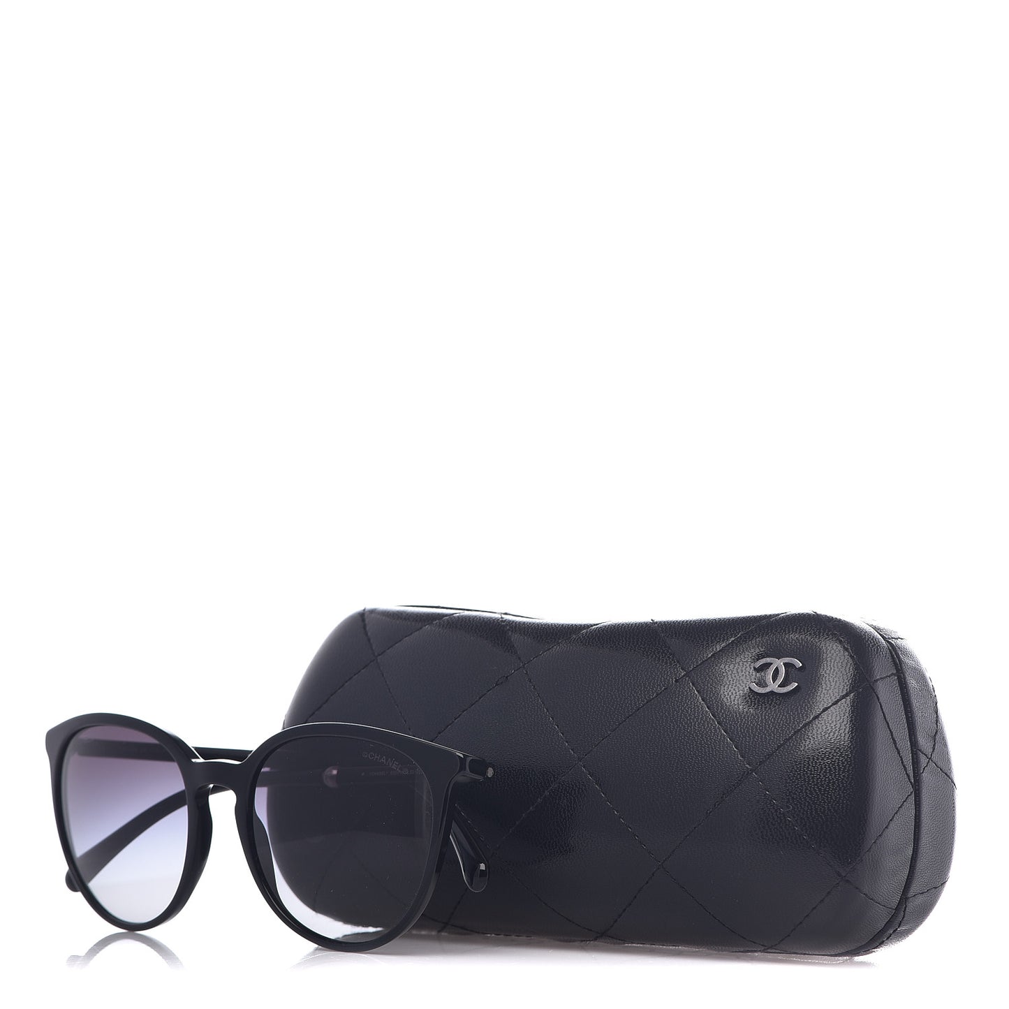 Acetate Butterfly Pearl Sunglasses 5394 Black