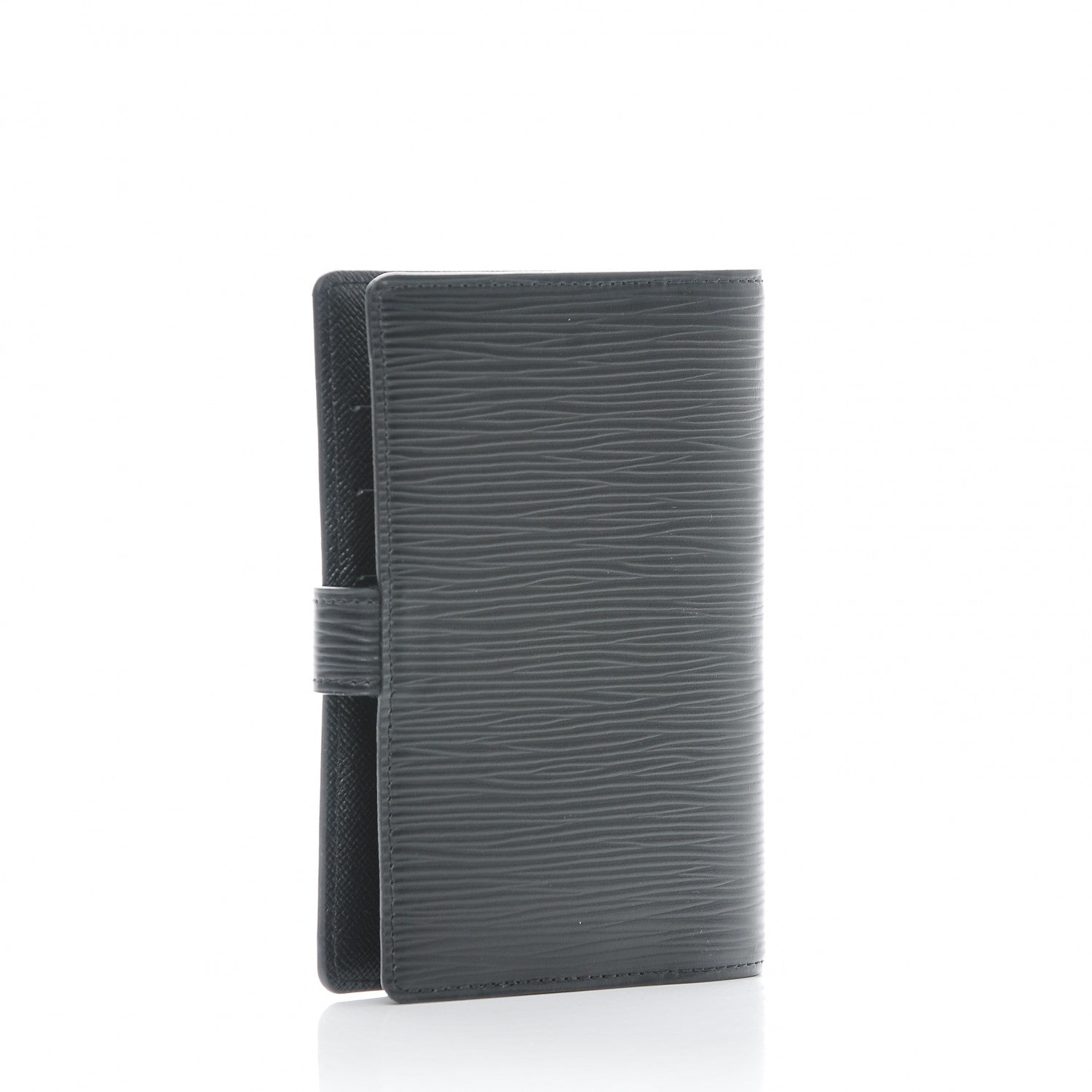 Louis Vuitton Epi Small Ring Agenda Cover Black 3 of 6