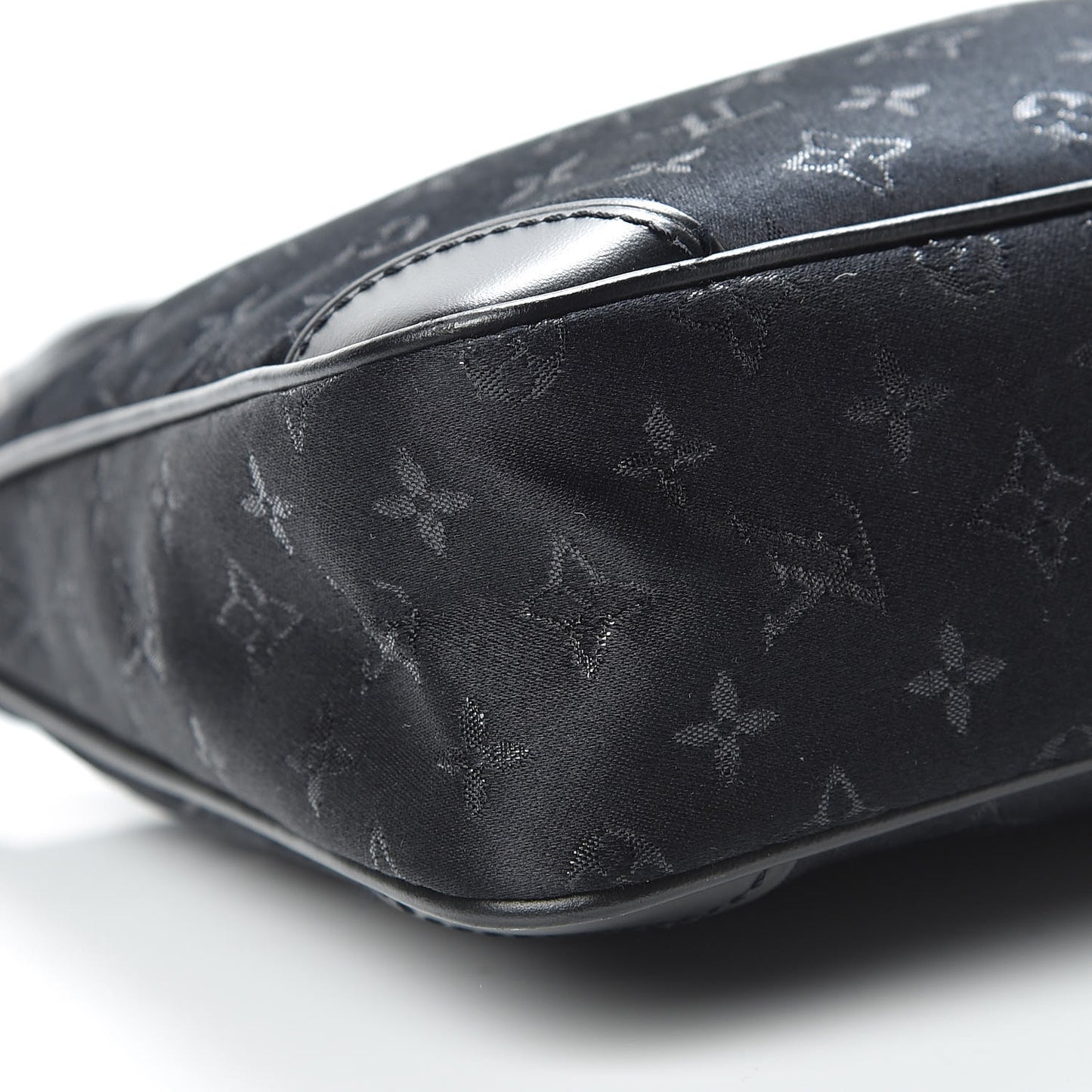 Satin Monogram Little Boulogne Black