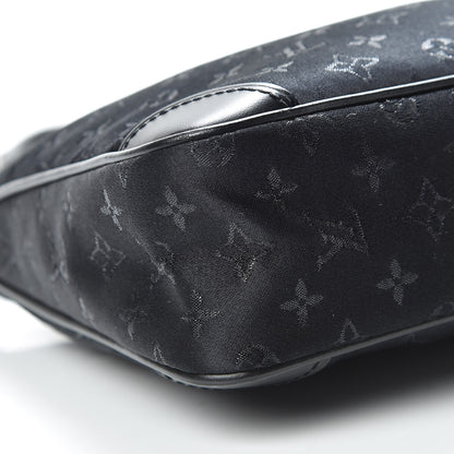 Louis Vuitton Satin Monogram Little Boulogne Black 8 of 10