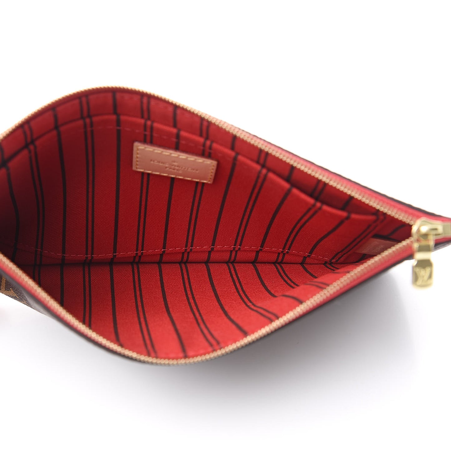 Monogram Neverfull MM GM Pochette Cherry