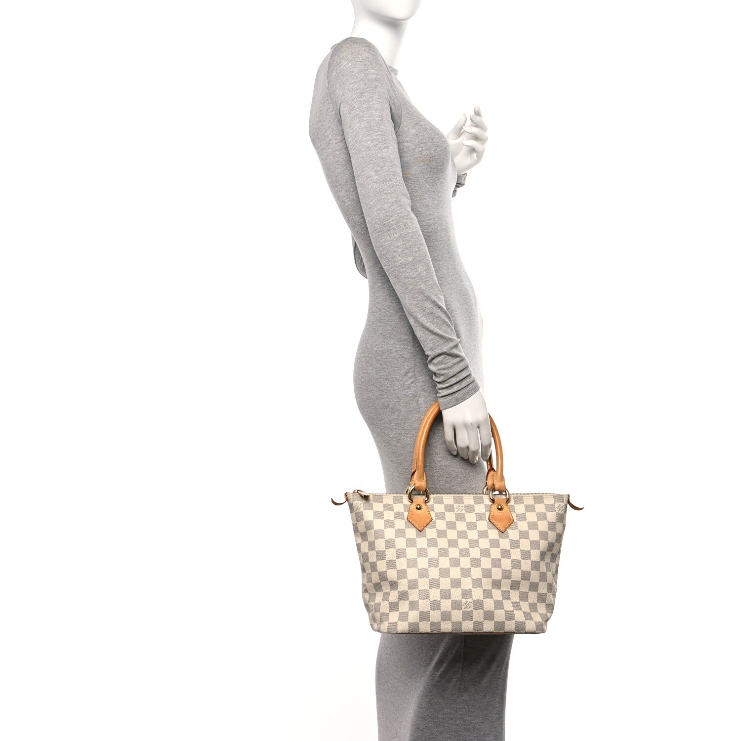 Louis Vuitton Damier Azur Saleya PM 2 of 10