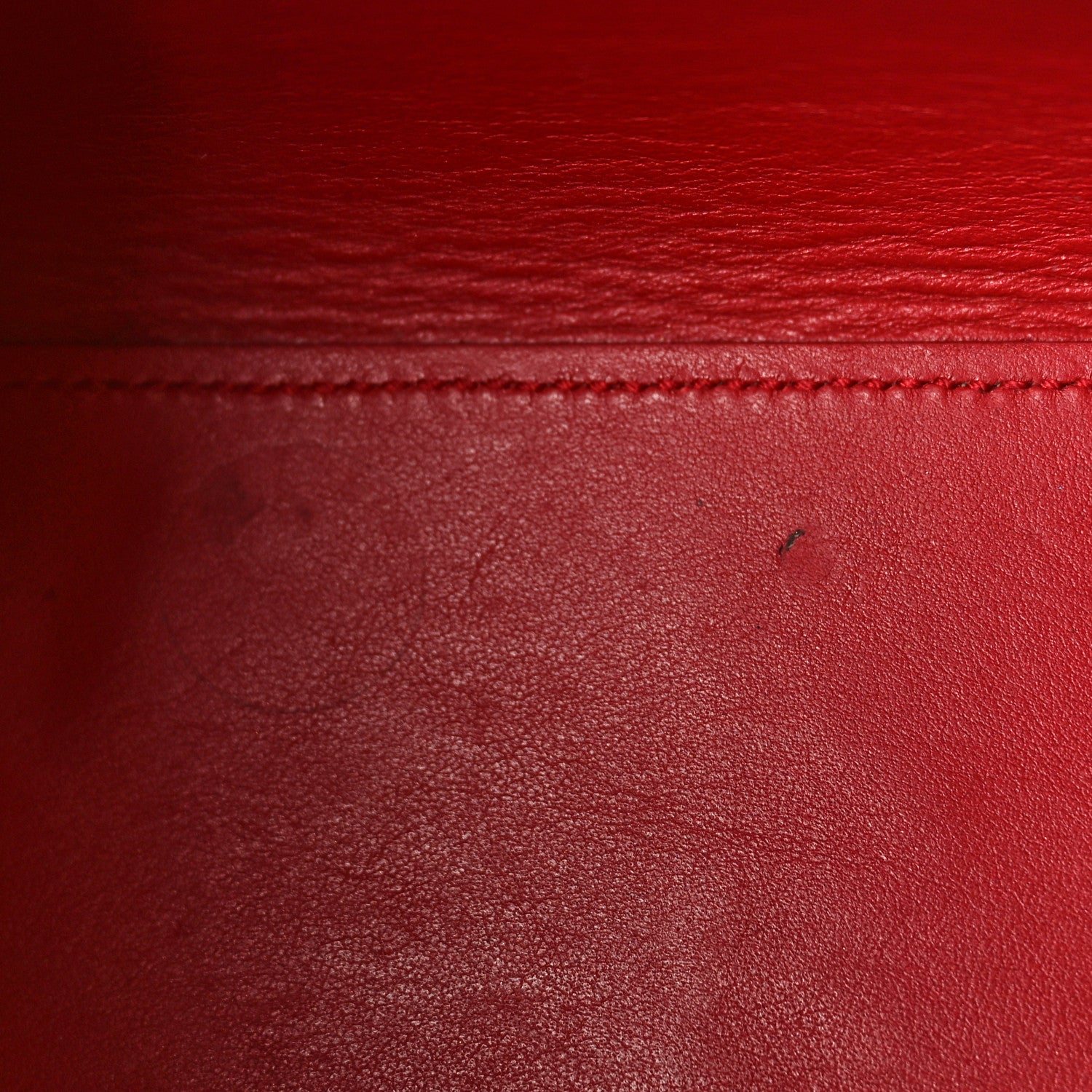 Saint Laurent Grained Calfskin Nano Sac De Jour Lipstick Red 10 of 11