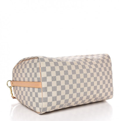 Louis Vuitton Damier Azur Speedy Bandouliere 35 4 of 14