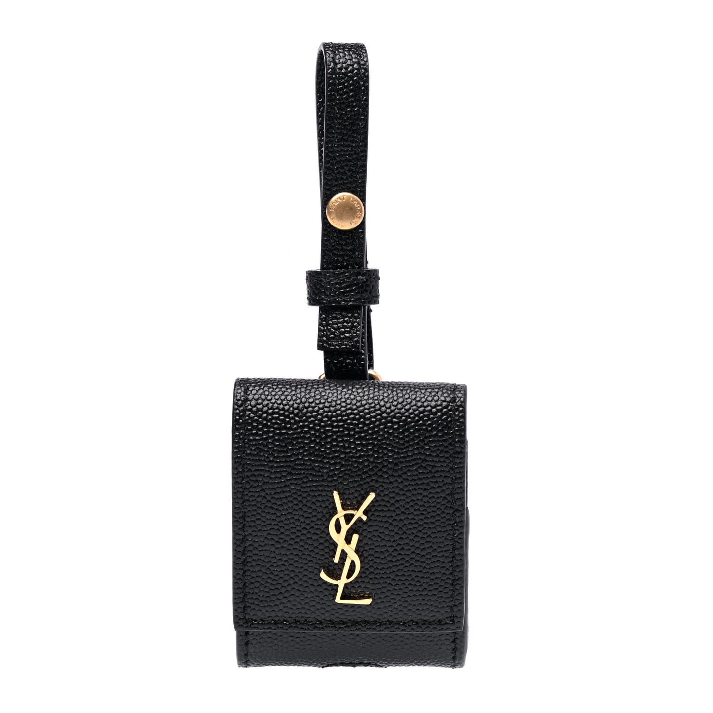 Grain De Poudre Monogram Airpods Case Black
