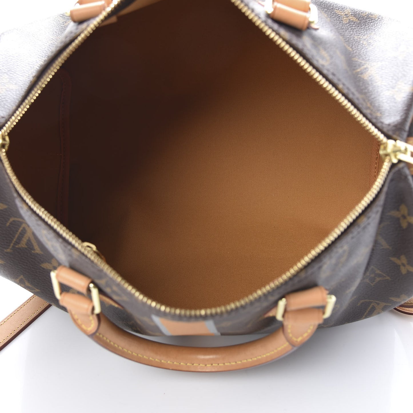 Monogram My LV Heritage Speedy Bandouliere 30 Moutarde Gris