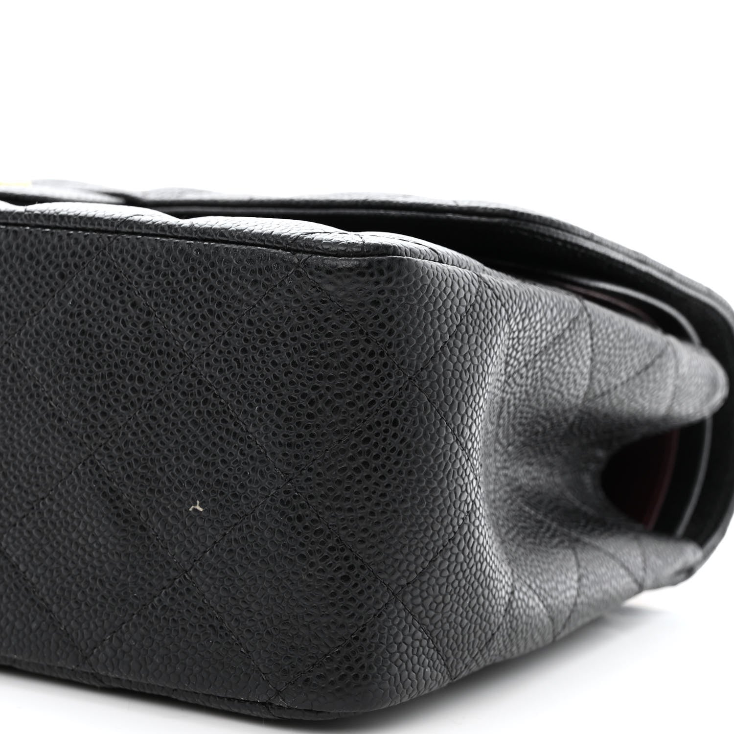 Chanel Caviar Quilted Jumbo Double Flap Black 11 of 15