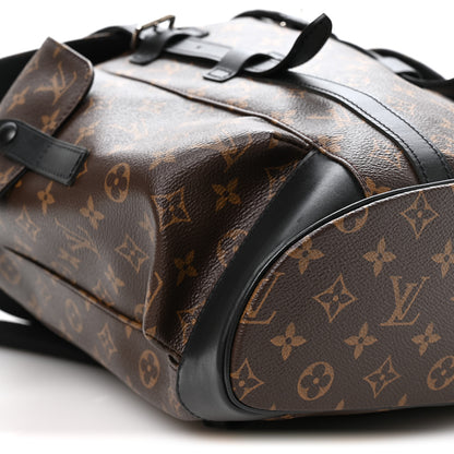 Louis Vuitton Monogram Macassar Christopher MM Backpack 13 of 15