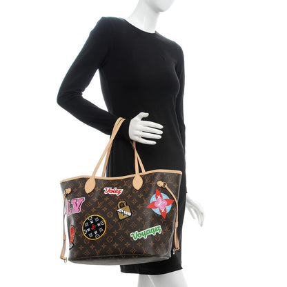 Louis Vuitton Monogram Stories Neverfull MM 2 of 11