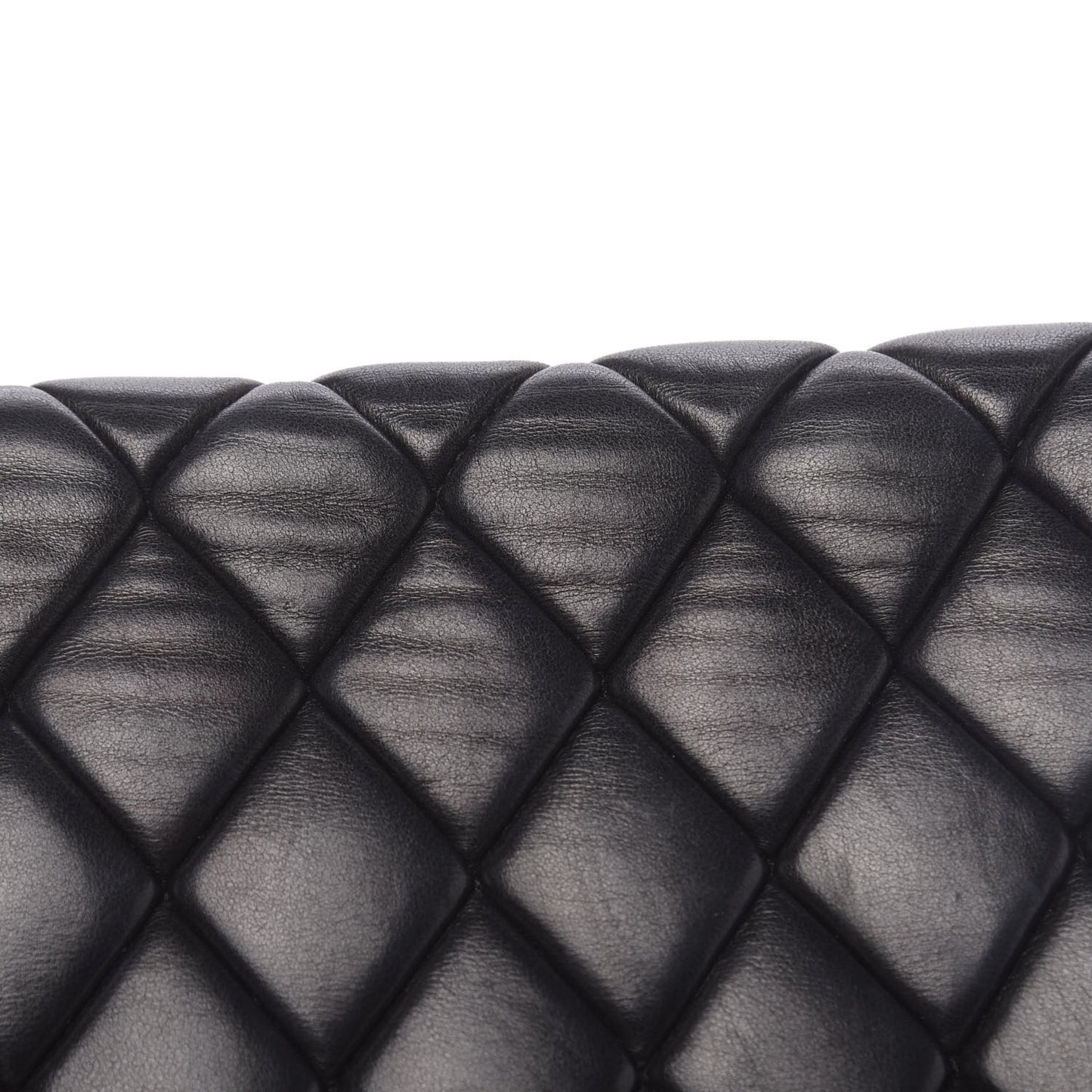 Lambskin Large New Bubble Flap Black