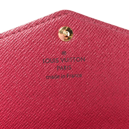 Louis Vuitton Monogram Sarah Wallet NM Fuchsia 6 of 6