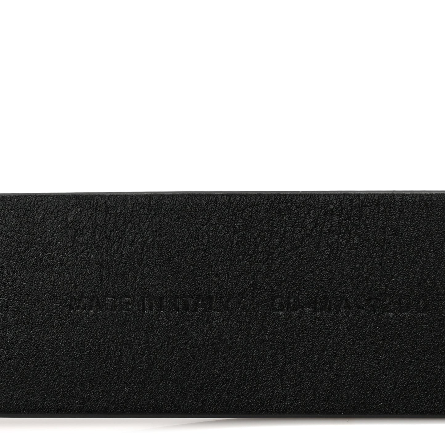 Calfskin CD Belt 75 30 Black