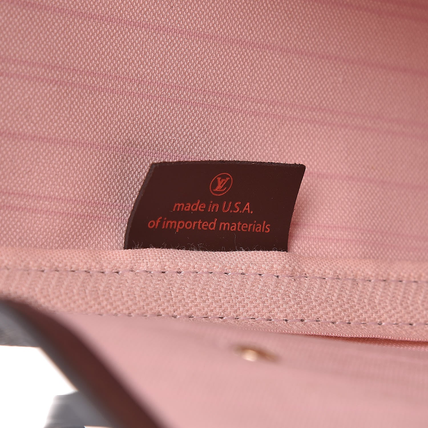 Louis Vuitton Damier Ebene Neo Neverfull MM Rose Ballerine 8 of 11