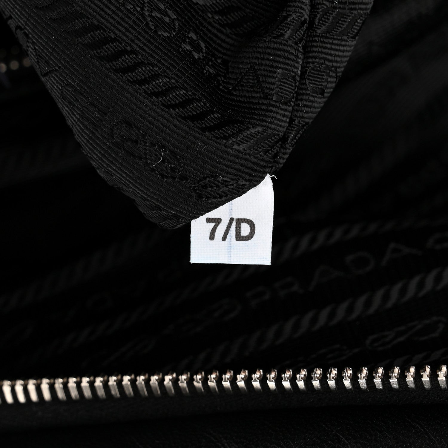 Prada Nappa Padded Signaux Bag Black 7 of 11
