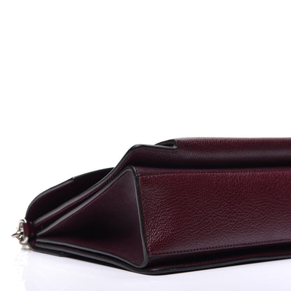 Givenchy Goatskin Medium GV3 Shoulder Bag Aubergine 8 of 9