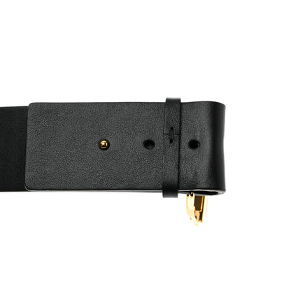 Christian Dior Calfskin 30 Montaigne Belt 75 30 Black 5 of 6