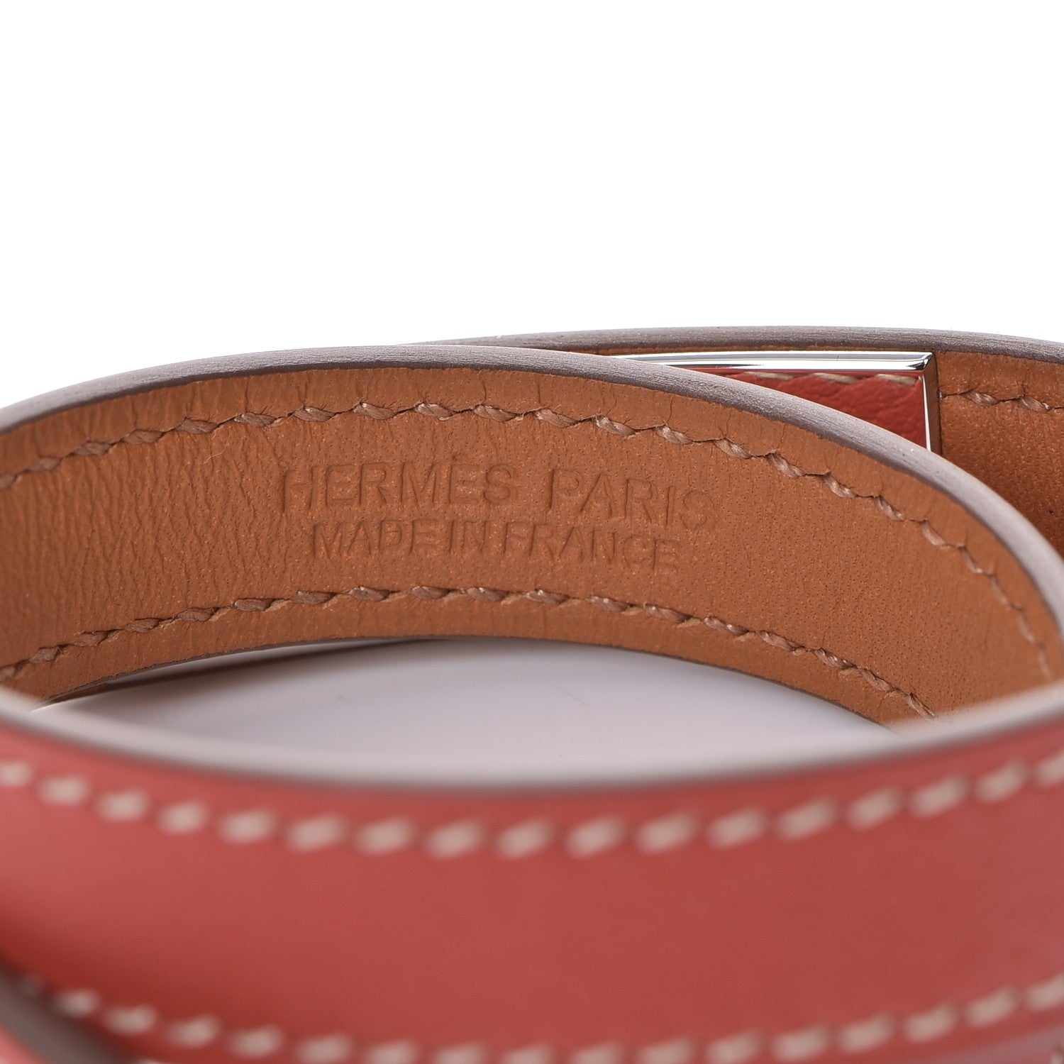 Hermes Swift Rivale Double Tour Bracelet XS Sanguine 5 of 7