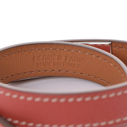Hermes Swift Rivale Double Tour Bracelet XS Sanguine 5 of 7