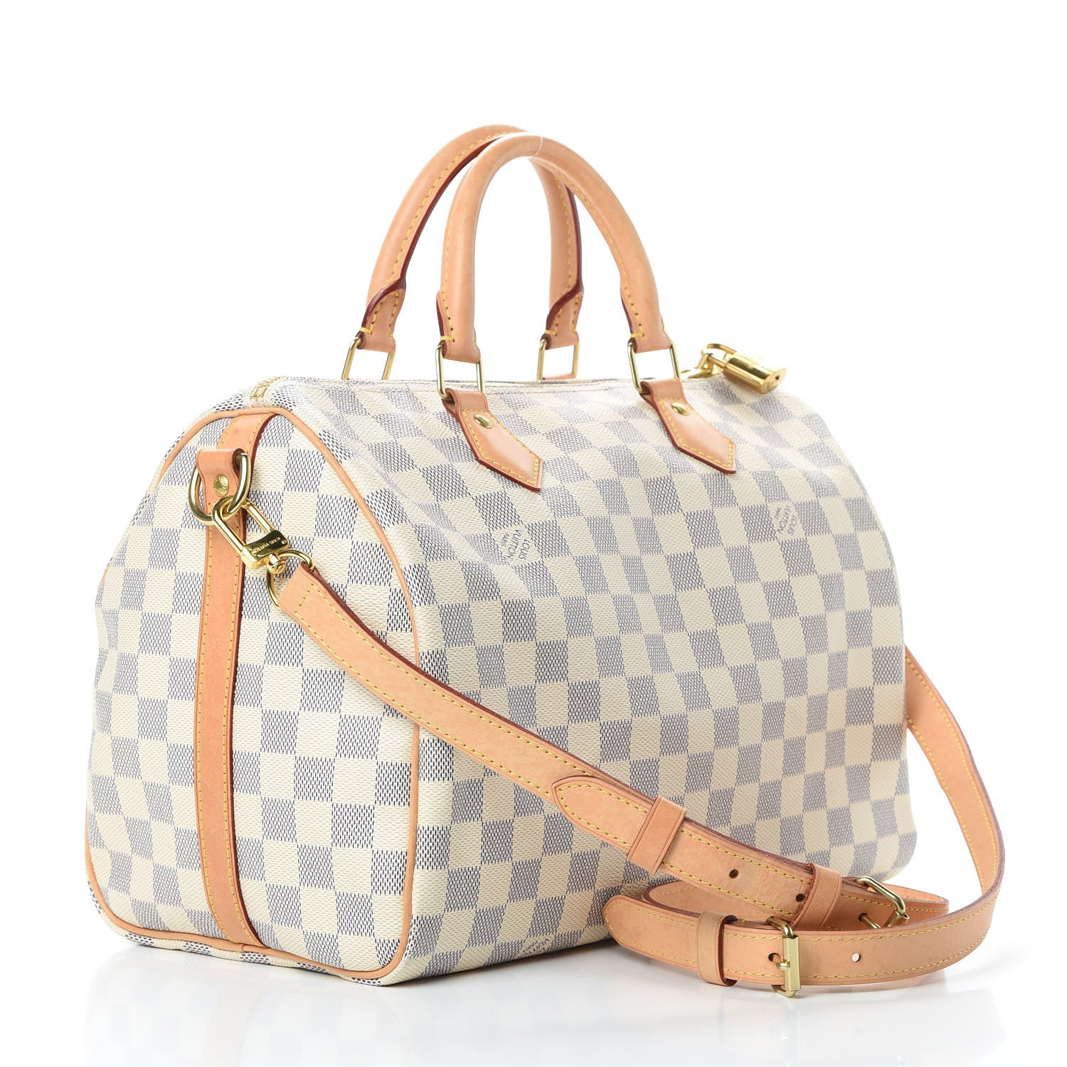 Louis Vuitton Damier Azur Speedy Bandouliere 30 3 of 16
