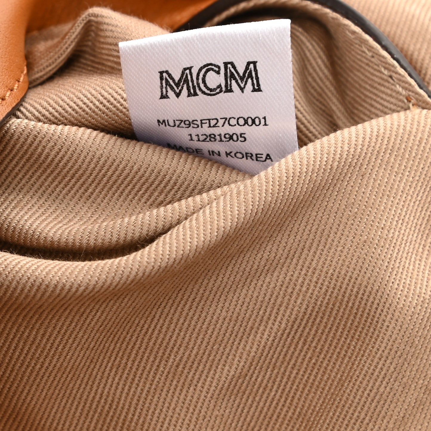 Visetos Medium Fusten Belt Bag Cognac