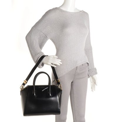 Givenchy Shiny Lord Calfskin Small Antigona Black 4 of 11