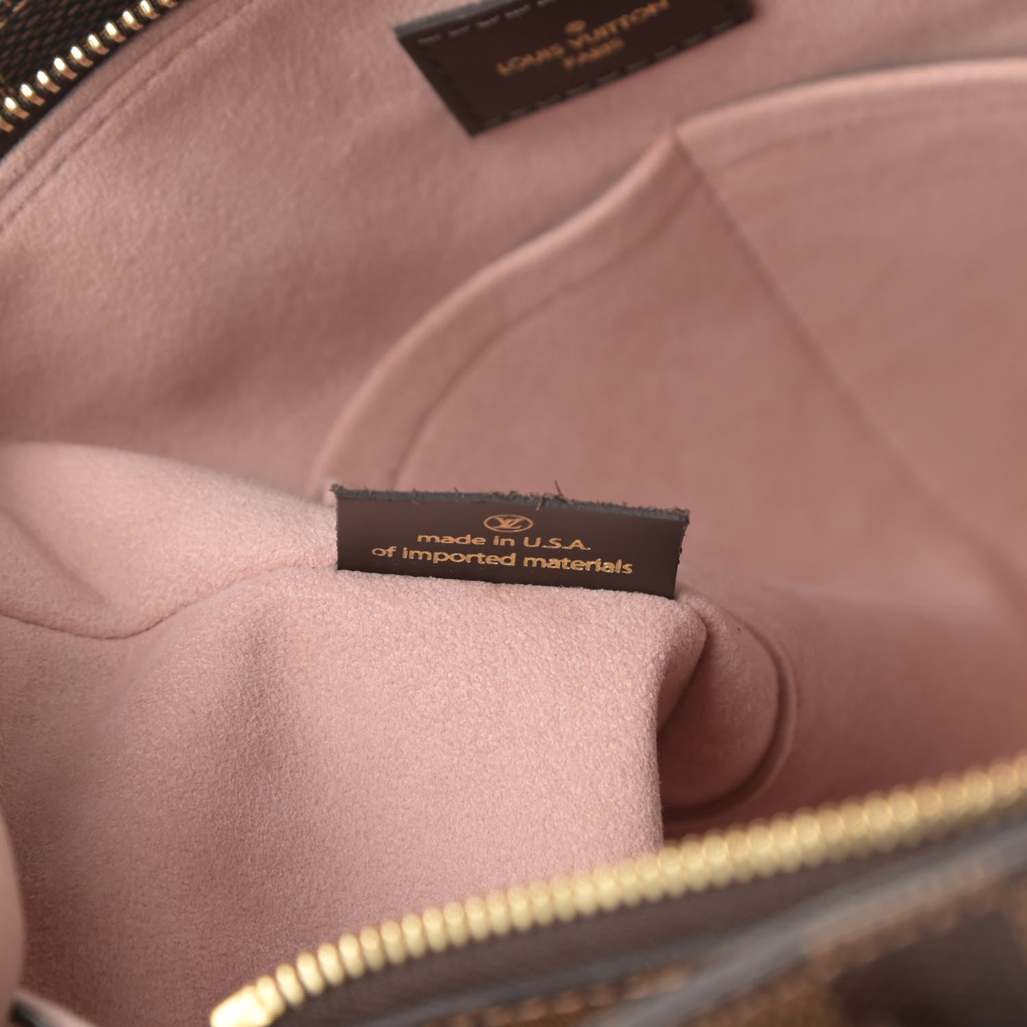 Louis Vuitton Cuir Taurillon Damier Ebene Normandy Magnolia 7 of 13