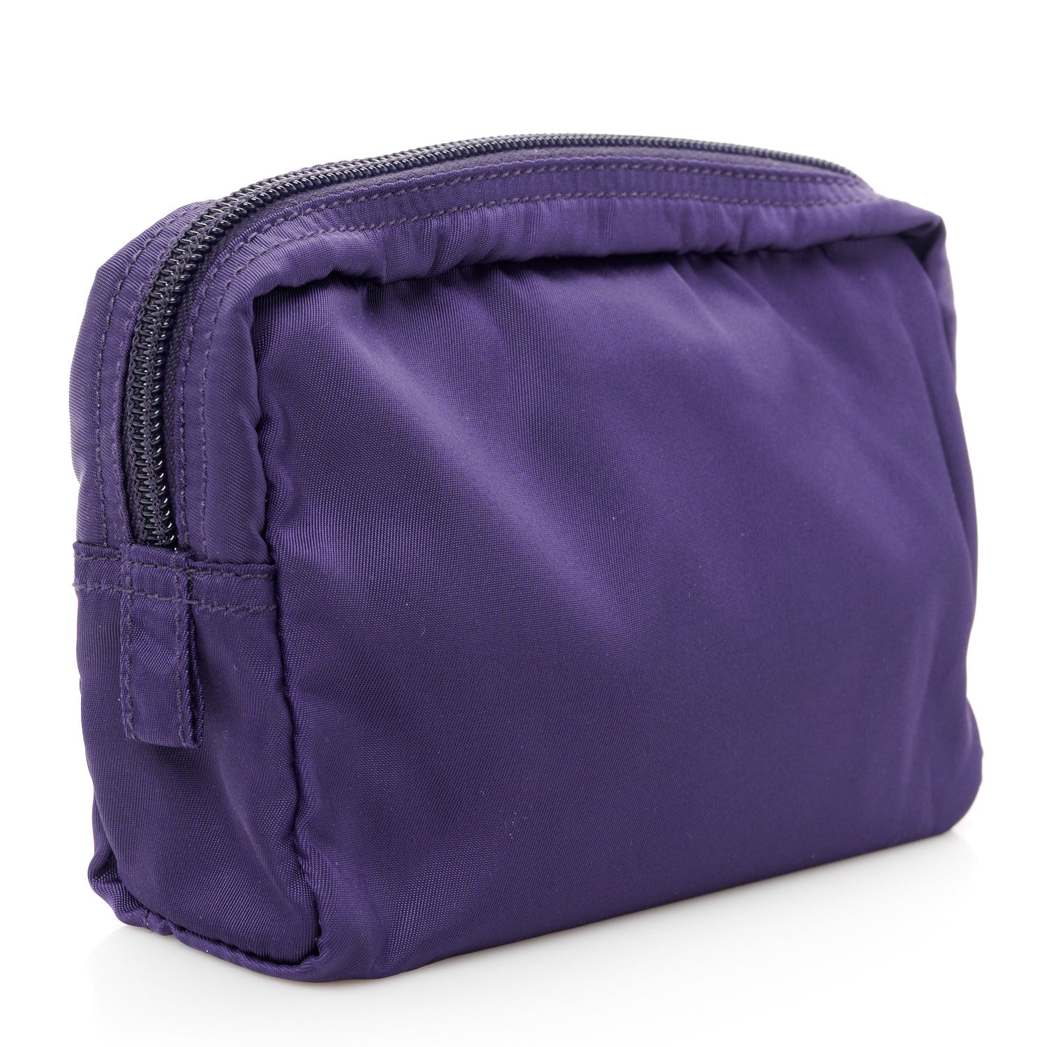 Prada Nylon Tessuto Cosmetic Pouch Purple 3 of 8